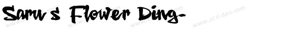 Saru s Flower Ding字体转换